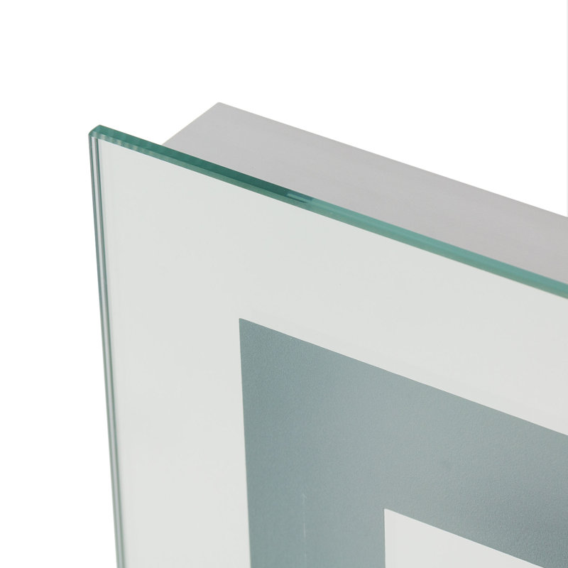 Orren Ellis Monaco Frameless Lighted Bathroom/Vanity Mirror & Reviews